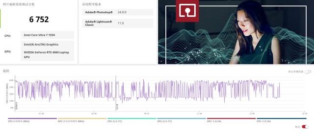 惠普暗影精灵10 SLIM笔记本(Ultra 7 155H+RTX4060)评测，笔记本评测网（bjbpc.com）