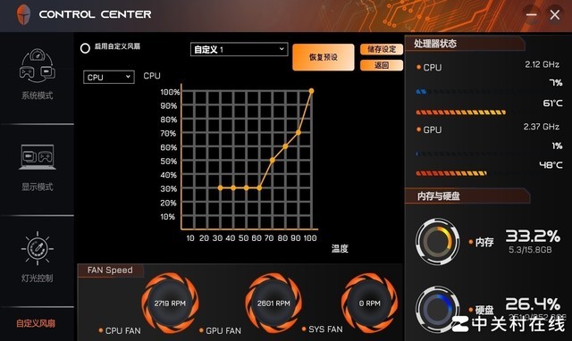 雷神猎刃16笔记本(i9 13900HX+RTX4060)评测，笔记本评测网（bjbpc.com）