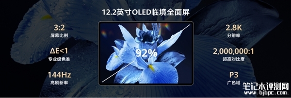 华为MatePad Pro 12.2发布 380天超长待机售价4299元起，笔记本评测网（bjbpc.com）