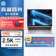 城市以旧换新能效补贴 惠普战X 2024（R7-8840HS 16G 1T）笔记本仅需5499元