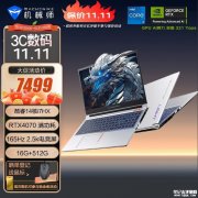 双十一大促+以旧换新补贴 机械师曙光15Pro笔记本（i7-13650HX RTX4070 16G 512G）仅需