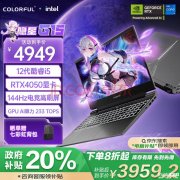 入门游戏本推荐 七彩虹隐星G15 24（i5-12450H RTX4050 16G 512G）仅需4079.2元