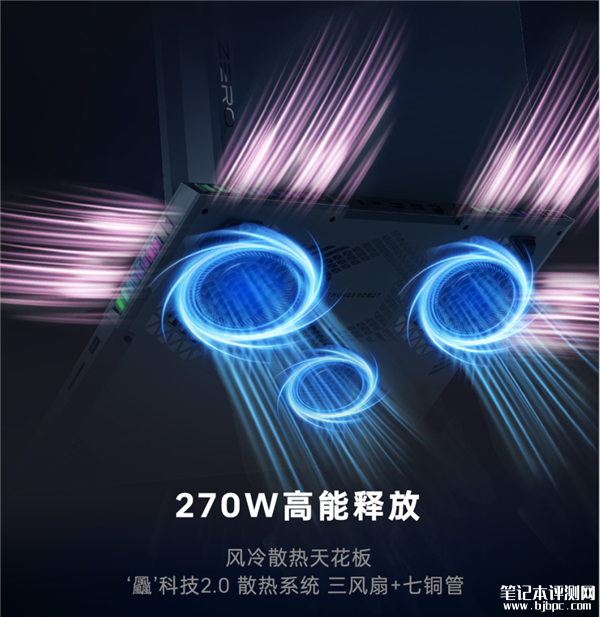 雷神首款18寸游戏本ZERO 18发布 酷睿Ultra 200HX+RTX 5090，笔记本评测网（bjbpc.com）